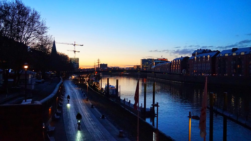 Die Schlachte am Morgen