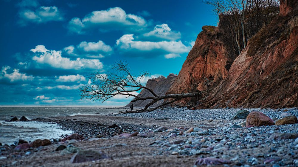 Steilküste bei Dänisch - Nienhof, Ostsee