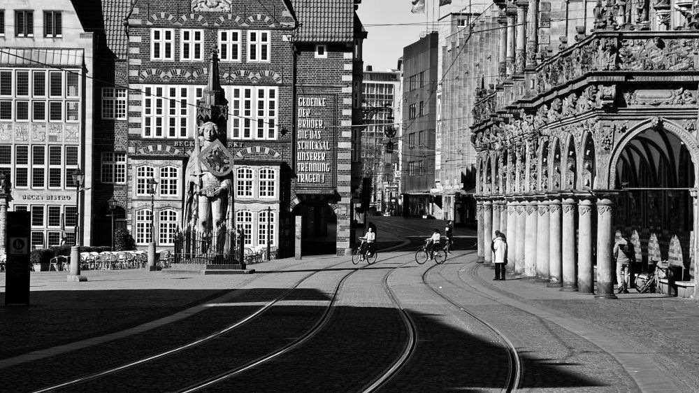 Am Markt (Pandemie Lockdown)