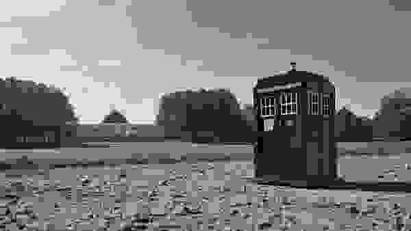 Parkhotel mit TARDIS